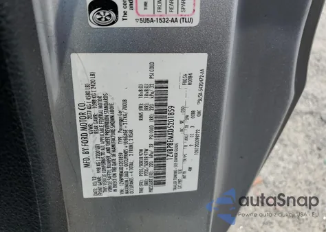 2013 Ford Mustang из США, поврежденный, VIN 1ZVBP8EMXD5201859